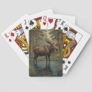 Search for moose playing cards Wildlife