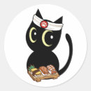 Search for funny sushi stickers Japanese food