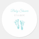 Search for blue baby footprints stickers Simple