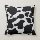 Search for black and white cowhide cushions Country