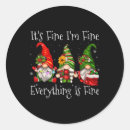 Search for everythings fine stickers Xmas