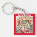 Search for decorated christmas tree key rings Winter