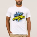Search for my superpower is autism tshirts Neurodiversity
