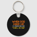 Search for anti god round key rings America great again