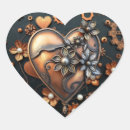 Search for steampunk heart stickers Gears