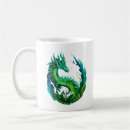 Search for green creature mugs Dragon