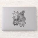 Search for ornate dragon stickers Elegant