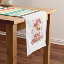 Search for retro christmas table runners Santa claus