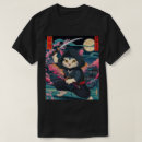 Search for ninja cat tshirts Katana sword