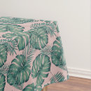 Search for tropical leaf tablecloths Hawaii