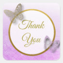 Search for gold butterfly wedding stickers Purple