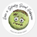 Search for green frankenstein stickers Halloween