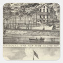 Search for rivers stickers Lithographed