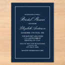 Search for acrylic bridal shower invitations Modern
