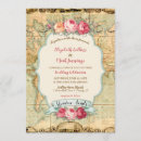 Search for vintage world map invitations Adventure awaits