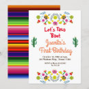 Search for mexican 1st birthday invitations Tacos