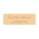 Search for champagne return address labels Stylish