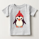 Search for christmas penguin tshirts Red