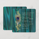 Search for peacock feather wedding invitations Chic