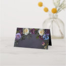 Search for for a goth place cards Black