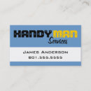 Search for handy business cards Blue