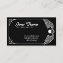 Search for skull business cards Tattooist