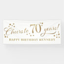 Search for 70th birthday banners Cheers to 70 years