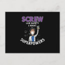 Search for funny science cards Laboratory