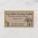 Search for cabin business cards Rustic