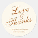 Search for copper wedding stickers Elegant