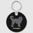 Search for cockapoo dog key rings Black