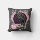 Search for goth cushions Raven