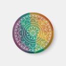 Search for flower design magnets Hippie