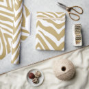 Search for gold zebra wrapping paper Girly