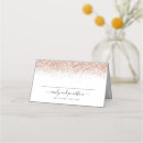 Search for rose gold place cards Sparkle