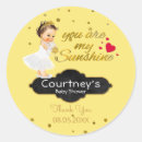 Search for princess thank you stickers Gold