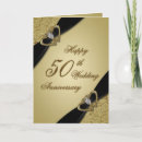 Search for black and gold anniversary cards Golden