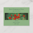 Search for indian business cards Wildflower