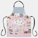 Search for village aprons Illustration