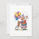 Search for funny old lady birthday invitations Humourous nana bday