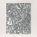 Search for for adults puzzles Black and white