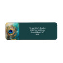 Search for peacock feather wedding stickers Nature