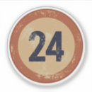 Search for number twenty four stickers Sports