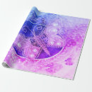 Search for butterflies wrapping paper White