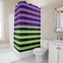 Search for purple and green shower curtains Striped