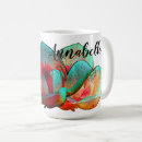 Search for colourful abstract design mugs Girly