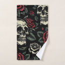 Search for skull bath towels Goth