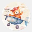 Search for aeroplane birthday stickers Clouds