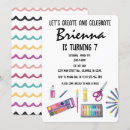 Search for pottery birthday invitations Paint party