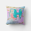 Search for letter h cushions Girl